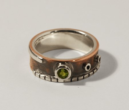 Journey Ring with Peridot