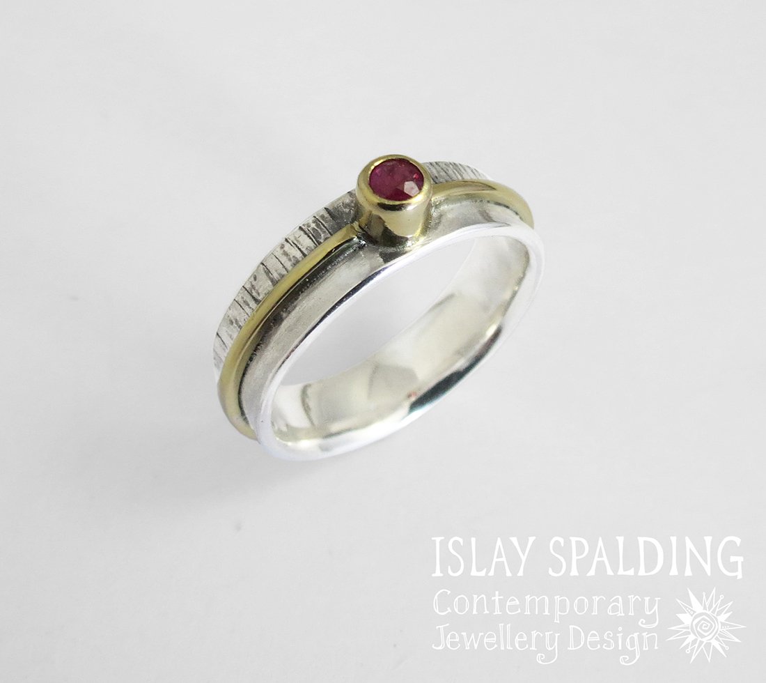 Ruby Anniversary Ring