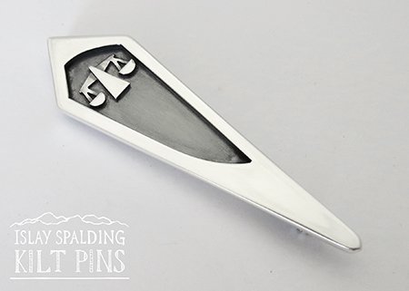 Scales of Justice Kilt Pin