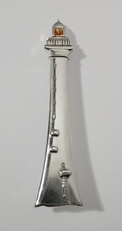 Skerryvore Lighthouse Kilt Pin