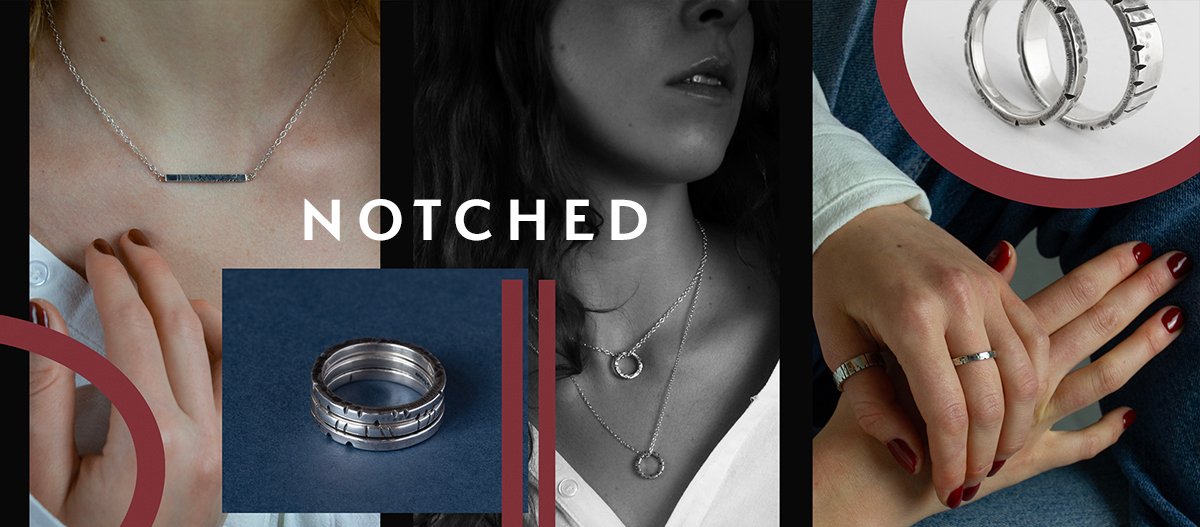NOTCHED jewellery collection