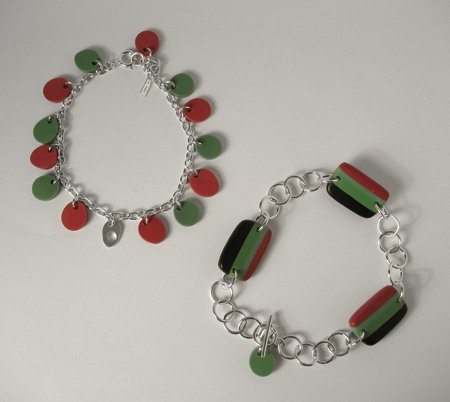 Sweet Sweet and Berry Bracelets